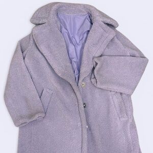 Lavender Teddy Coat